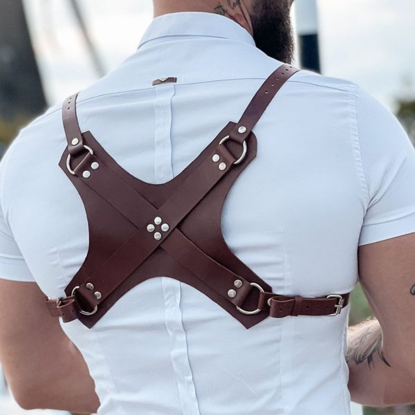 Hot Sale men's leather strap trendy leather belt all-match leather waist seal punk style integrated shirt accessories - Image 6