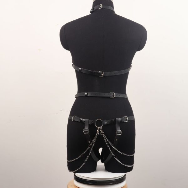 Sex toys handcuffs binding leg ring Hehuan room fun female slave sm props punishment binding tool - Image 5