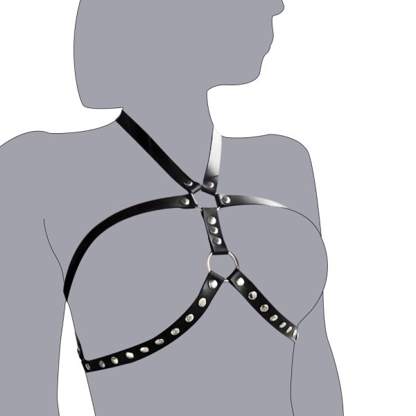 Adult sex toys SM leather bondage suit SM wear harness sexy bundled sex toys - Image 20