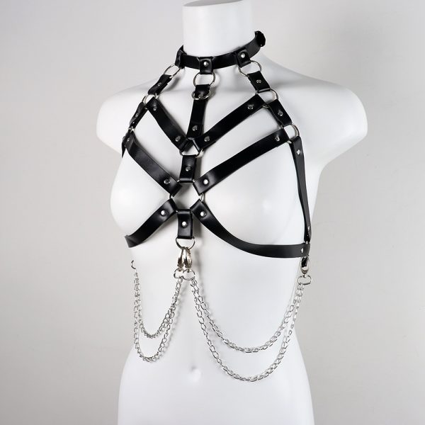Belt suit chain Halter bra straps and lace up straps women's sexy underwear and underwear accessories - Image 4