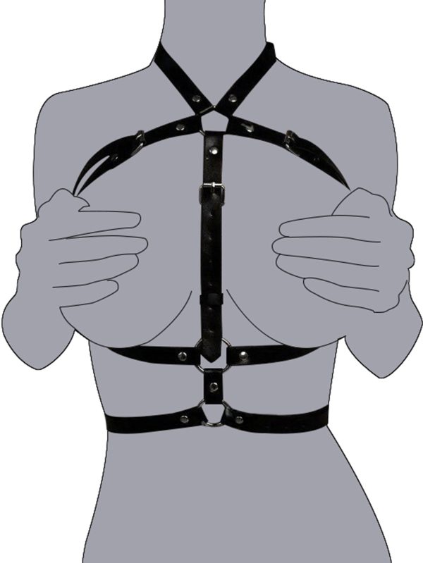 Sexy Bound Anal Hook Butt Plug Adjustable Handcuffs Collar SM Fetish Role Playing Couple Sex Toy - Image 18