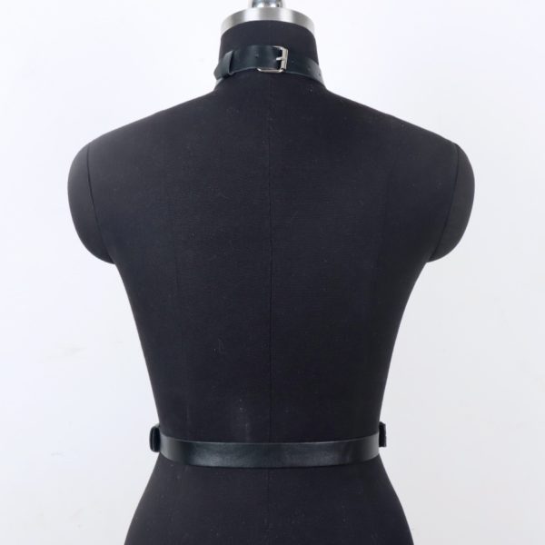 new adult fun collar flirting performance props sm close-fitting binding bondage female slave collar with handcuffs - Image 4