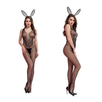 net woven open-end sling one-piece one-piece mesh clothes free off hollow-out temptation adult sexy lingerie