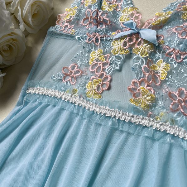 DIER European and American cute pink lady embroidered one-piece baby underwear suit - Image 8