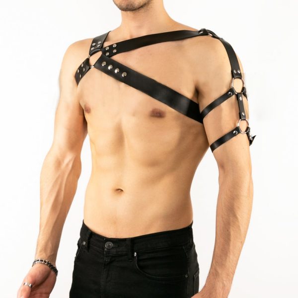 Sexy Leather Tie Belt Tight Tie Body Strap Alternative Flirting Supplies Men's Wear Tie Clothing Spot - Image 6