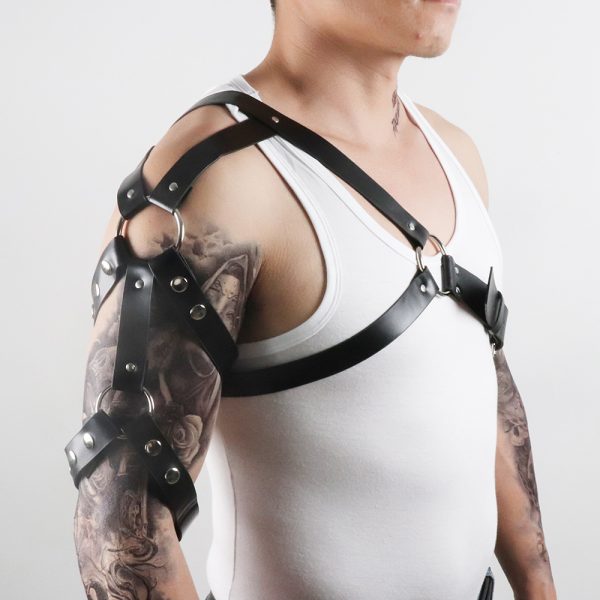 Sex Bundling Body Strap Men's Leather Strap Strap Men's Strap Sex Toys Adult Products - Image 3