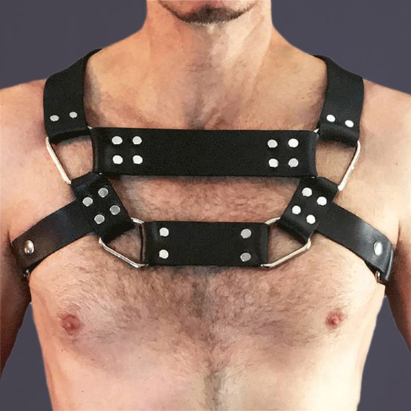 sm men's sexy leather strap male toy sex tool alternative flirting stage performance props - Image 6