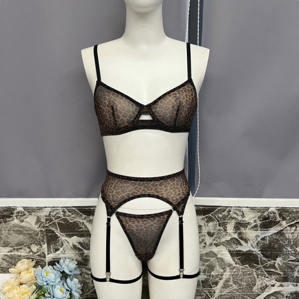 DIE European and American ins Leopard Print Sexy Intimates Set New Tie-dye Sexy Intimates Fun Kit - Image 6