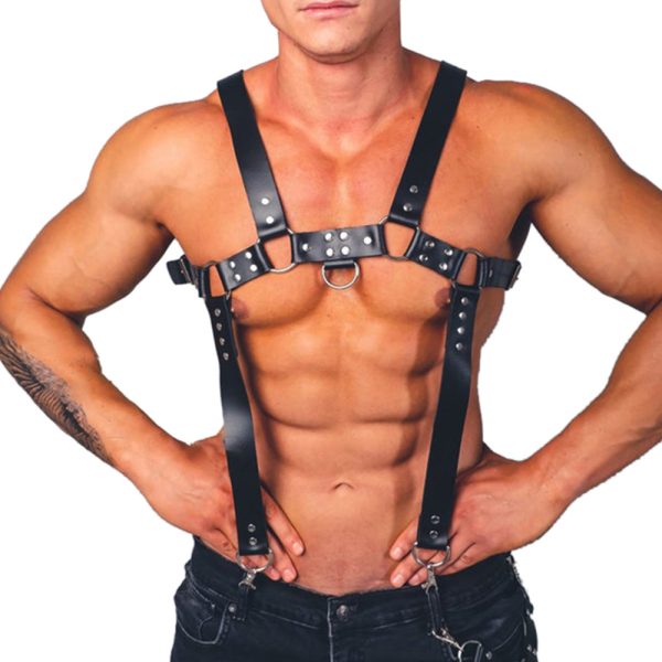 Sex toys leather binding belt leather corset alternative toys binding binding tight leather clothing factory shop - Image 5