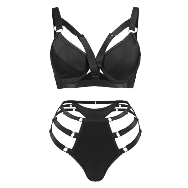 DIER Explosive Binding Intimates Set Sexy Intimates Push Bra and Panties Set Two Pieces - Image 8