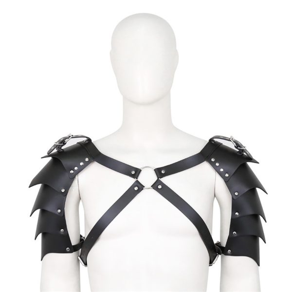 SM adult products Men's fastening General belt adult products wear restraint belt thick leather clothing - Image 7
