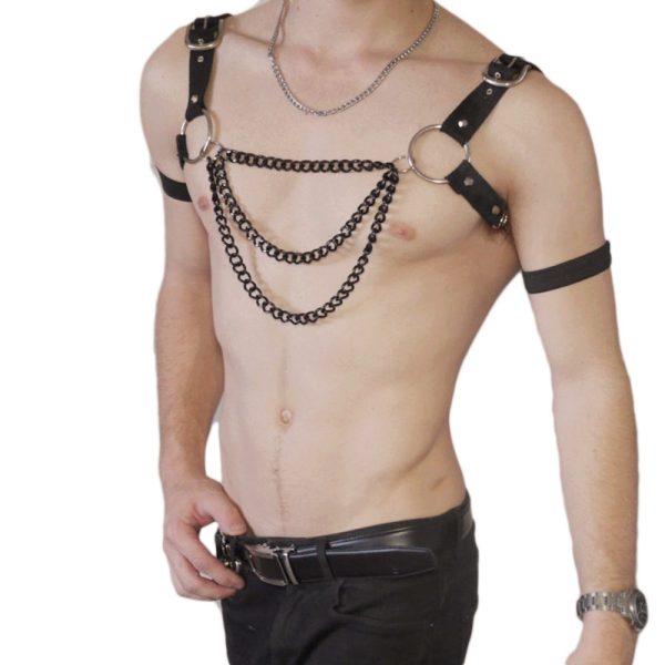 sm Men's Wear Tie Strap Strap Strap Alternative Flirting Supplies Training Toy Tie Clothes Spot - Image 4