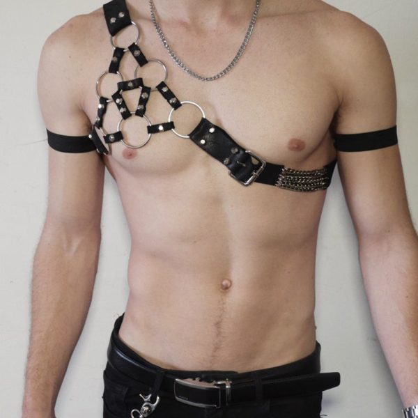 sm Men's Wear Tie Strap Strap Strap Alternative Flirting Supplies Training Toy Tie Clothes Spot - Image 3