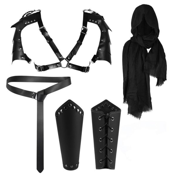 SM adult products Men's fastening General belt adult products wear restraint belt thick leather clothing - Image 21