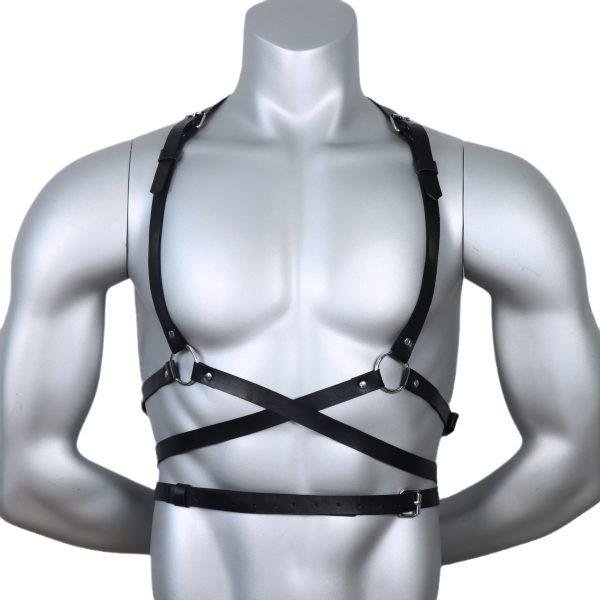 Smsexy leather body binding belt casual all-match decorative binding belt personalized sling strap - Image 5