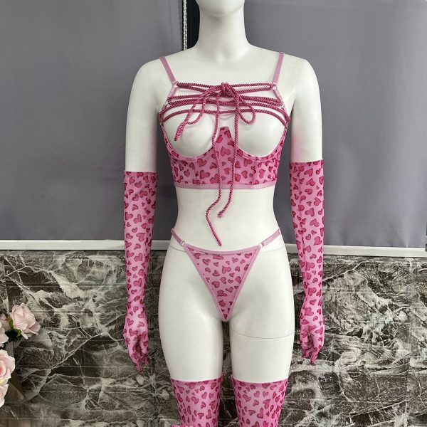 DIER European and American sexy underwear sexy bundle underwear kit lingerie - Image 7