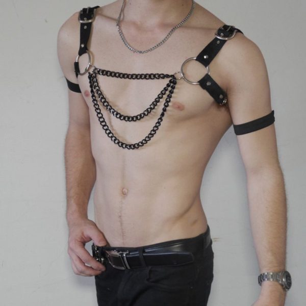 sm Men's Wear Tie Strap Strap Strap Alternative Flirting Supplies Training Toy Tie Clothes Spot - Image 2