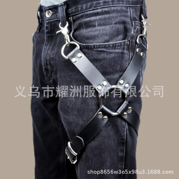 Sex Bundling Body Strap Men's Leather Strap Strap Men's Strap Sex Toys Adult Products - Image 8