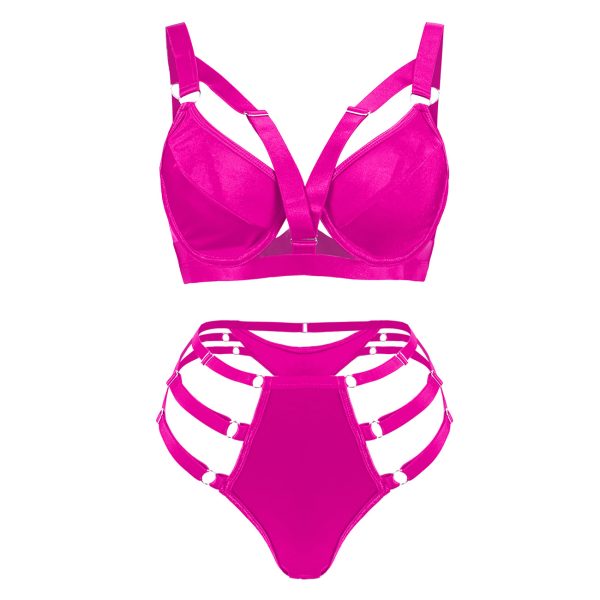 DIER Explosive Binding Intimates Set Sexy Intimates Push Bra and Panties Set Two Pieces - Image 6