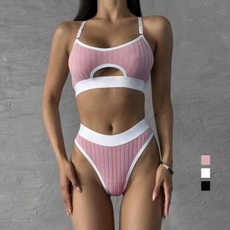DIER Casual  Cute Underwear Hot Selling Erotic 2-piece Lingerie Sexy Set