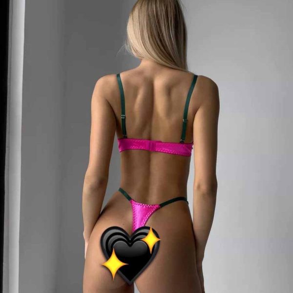 DEIR European and American Sexy Tassel Intimates  Steel Ring Mesh Intimates Set Sexy Kit - Image 5