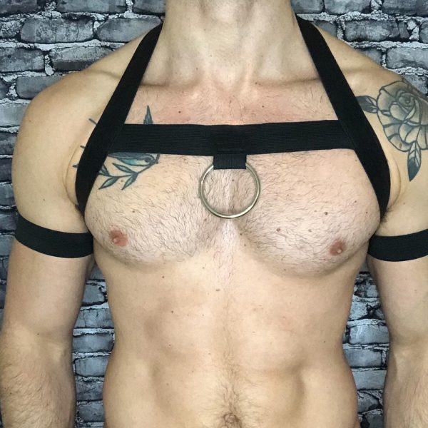 Adult Sex Supplies Men's Restraint Clothes Adjustable Elastic Bound Belt Bound Corset Elastic Restraint - Image 7