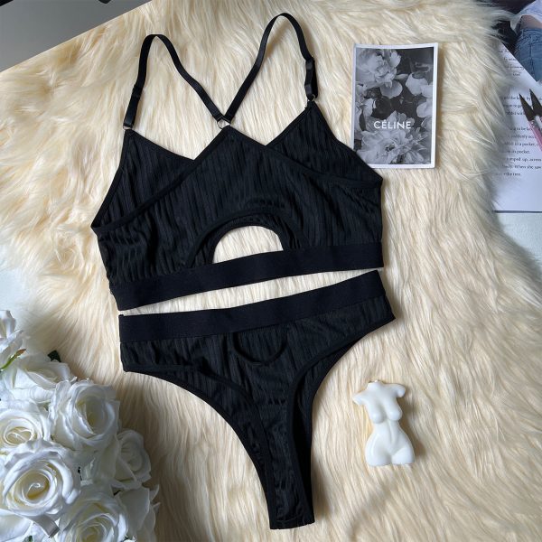 DIER Casual  Cute Underwear Hot Selling Erotic 2-piece Lingerie Sexy Set - Image 6