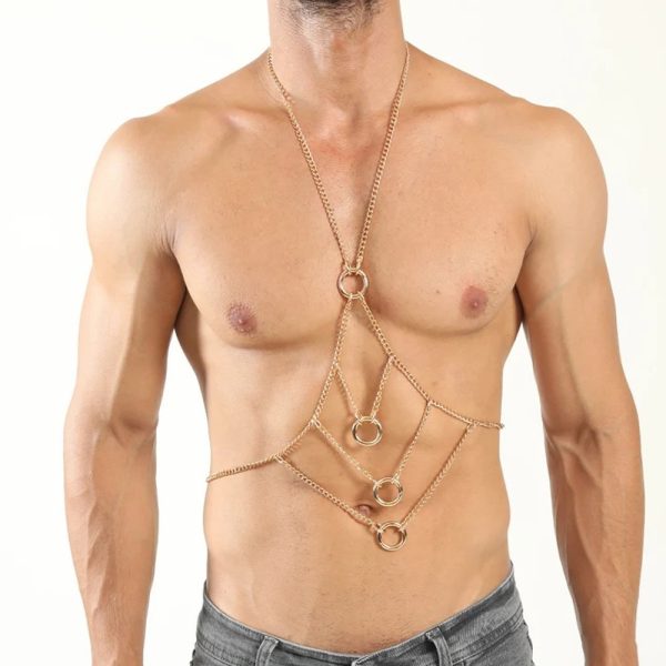 sm sex wear chain hollow-out sexy body chain binding bound men's sexy body chain flirting props - Image 12