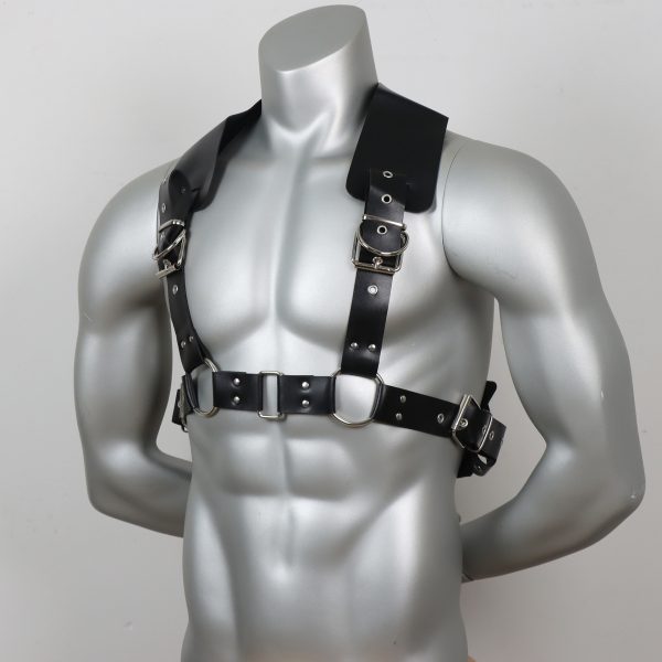 SM adult products Men's fastening General belt adult products wear restraint belt thick leather clothing - Image 3