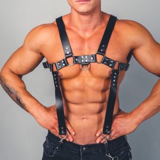 Sex toys leather binding belt leather corset alternative toys binding binding tight leather clothing factory shop