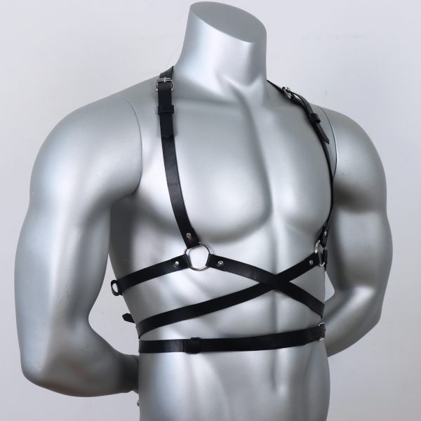 Smsexy leather body binding belt casual all-match decorative binding belt personalized sling strap - Image 3