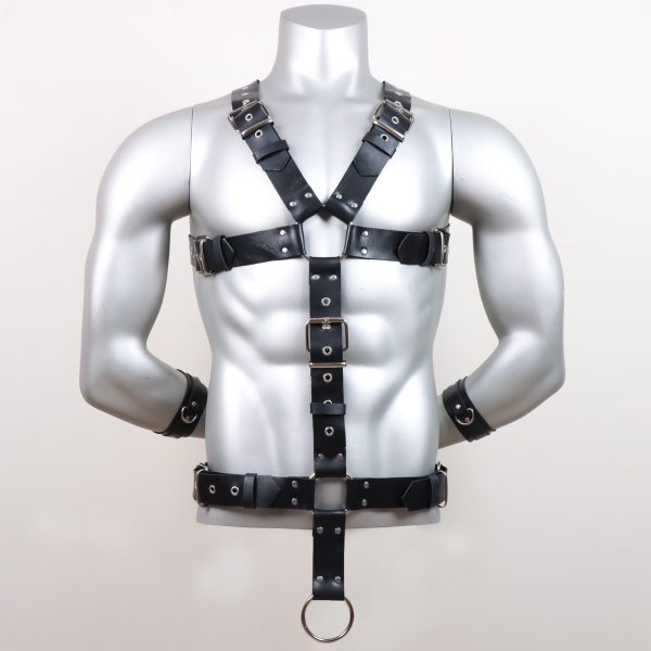 men's fun body restraint belt sm sex wear flirting conjoined nightclub stage performance props - Image 8