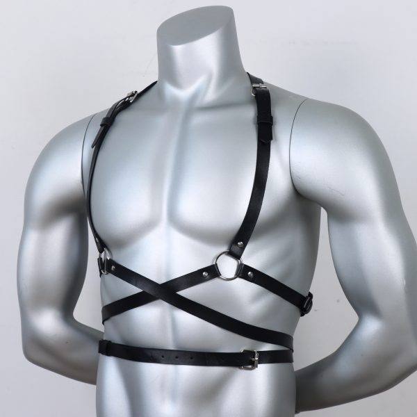 Smsexy leather body binding belt casual all-match decorative binding belt personalized sling strap - Image 2