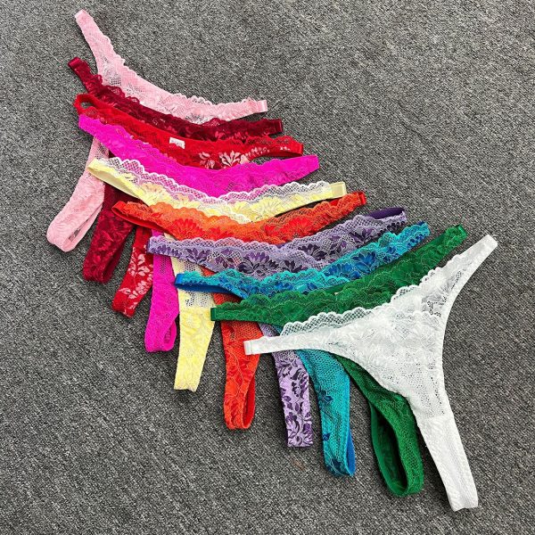 Europe and the United States foreign trade supply  new two-color lace sexy underwear with steel ring set underwear - Image 20
