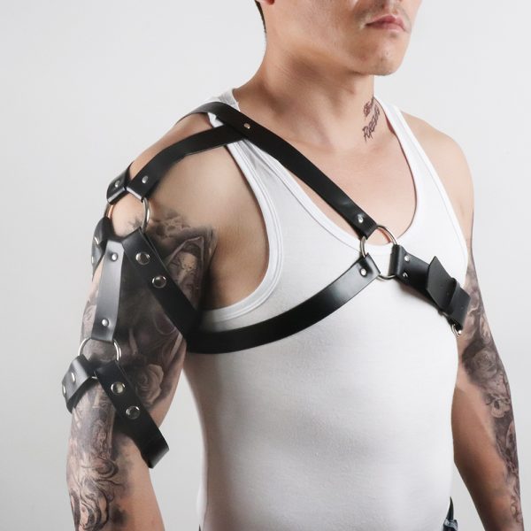 Sex Bundling Body Strap Men's Leather Strap Strap Men's Strap Sex Toys Adult Products - Image 7