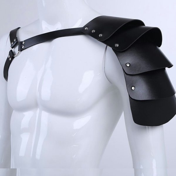 SM adult products Men's fastening General belt adult products wear restraint belt thick leather clothing - Image 8