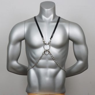 Nightclub bar performance props  men's sexy body chain sm sexy hollow flirting props stage