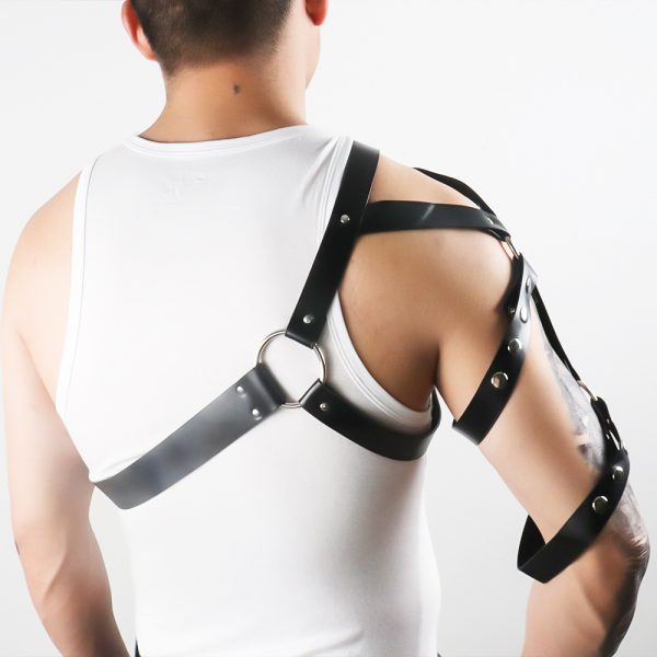 Sex Bundling Body Strap Men's Leather Strap Strap Men's Strap Sex Toys Adult Products - Image 5