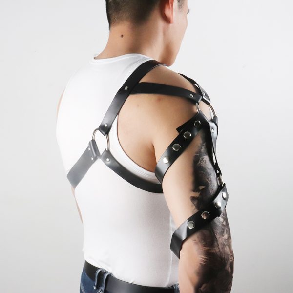 Sex Bundling Body Strap Men's Leather Strap Strap Men's Strap Sex Toys Adult Products - Image 4
