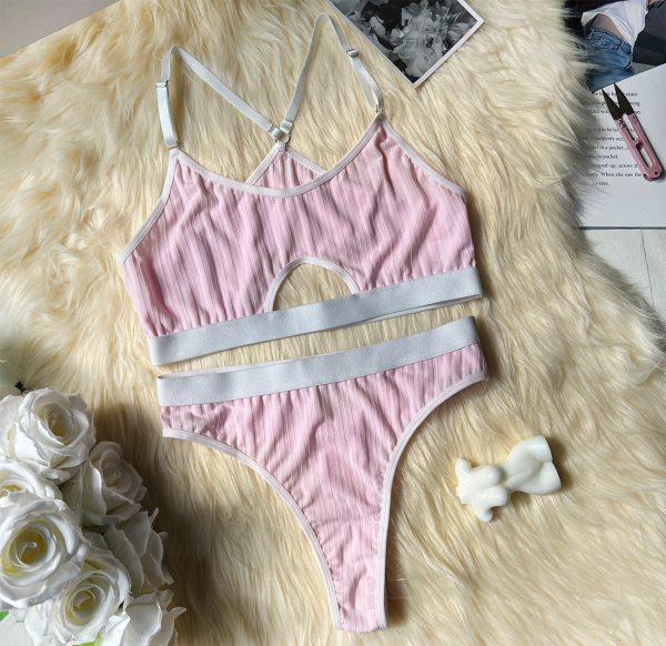 DIER Casual  Cute Underwear Hot Selling Erotic 2-piece Lingerie Sexy Set - Image 8