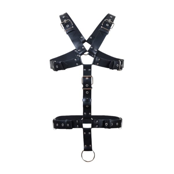 men's fun body restraint belt sm sex wear flirting conjoined nightclub stage performance props - Image 6