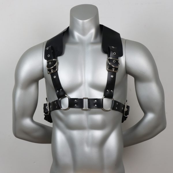SM adult products Men's fastening General belt adult products wear restraint belt thick leather clothing - Image 10