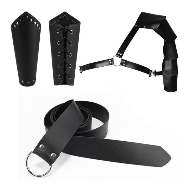 SM adult products Men's fastening General belt adult products wear restraint belt thick leather clothing - Image 18