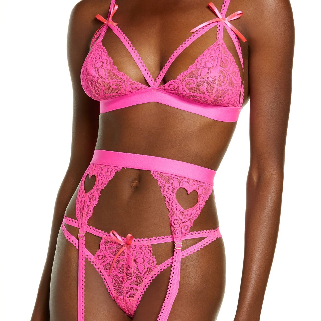 Lace Garter Lingerie Set: European Sexy Explosives for Women - Image 9