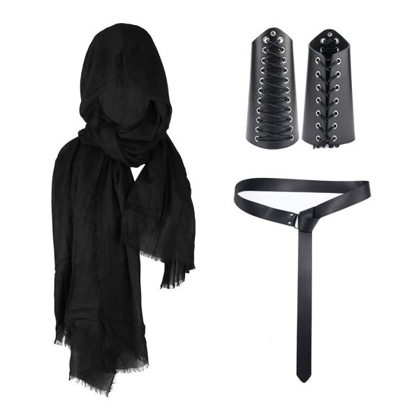sm men's sex leather bondage strap leather goods sex aids sm conditioning supplies - Image 10
