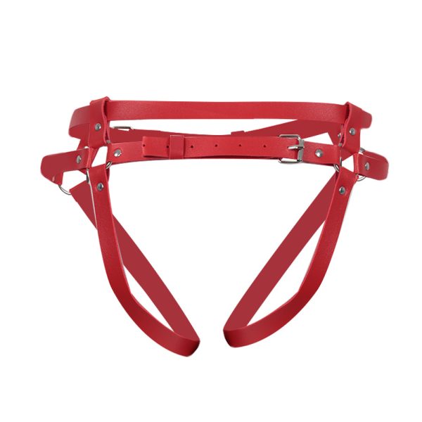 European and American Cross-border Girls Smuting Lower Body Bondage Clothes Personalized All-match Decorative Leg Jacket for Performance Bar Dancing Belt - Image 7