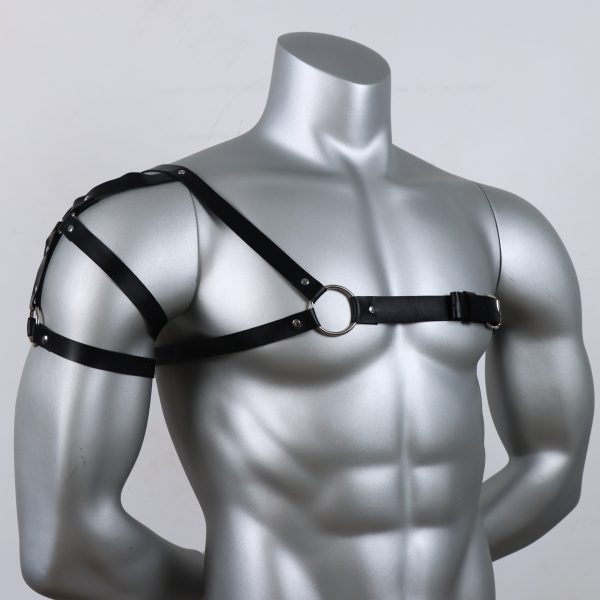 Sex Bundling Body Strap Men's Leather Strap Strap Men's Strap Sex Toys Adult Products - Image 2