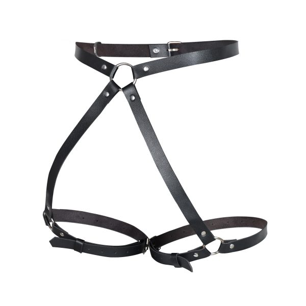 European and American sexy leather strap sexy personality leather body binding belt female wear adult sex equipment batch - Image 5