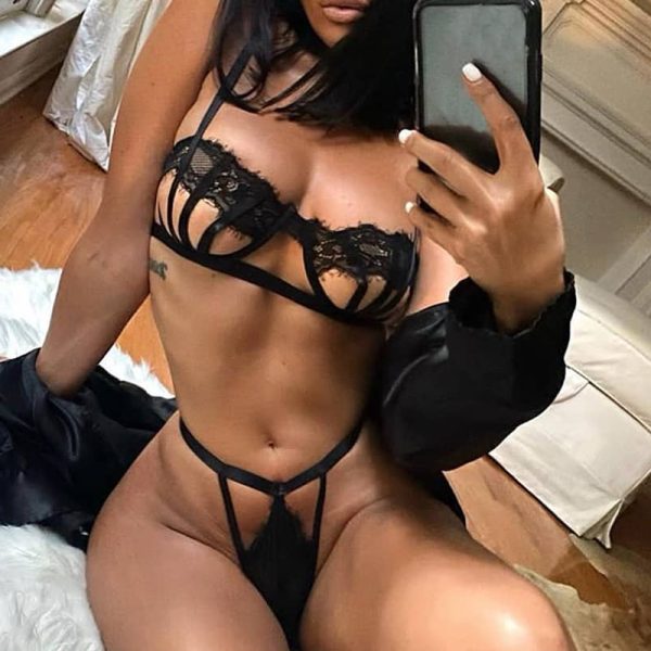 European and American  Lace Sexy Chest Wrap Underwear Fun Set - Image 3