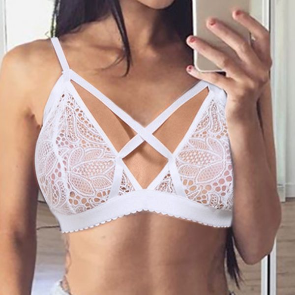 European and American underwear sexy lace breathable sexy bra - Image 2